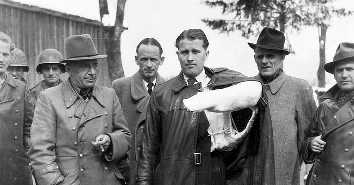Von Braun ve ekibi teslim olduktan sonra