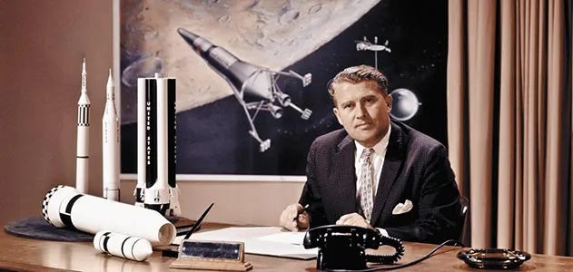 Von Braun ve roket modelleri